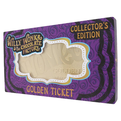Ticket collector Willy Wonka - Golden