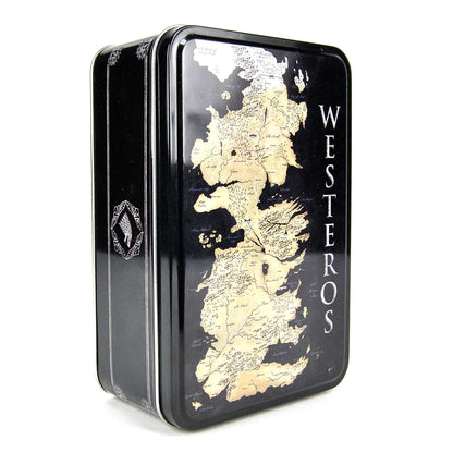 Boîte déjeuner en métal Game of Thrones - carte