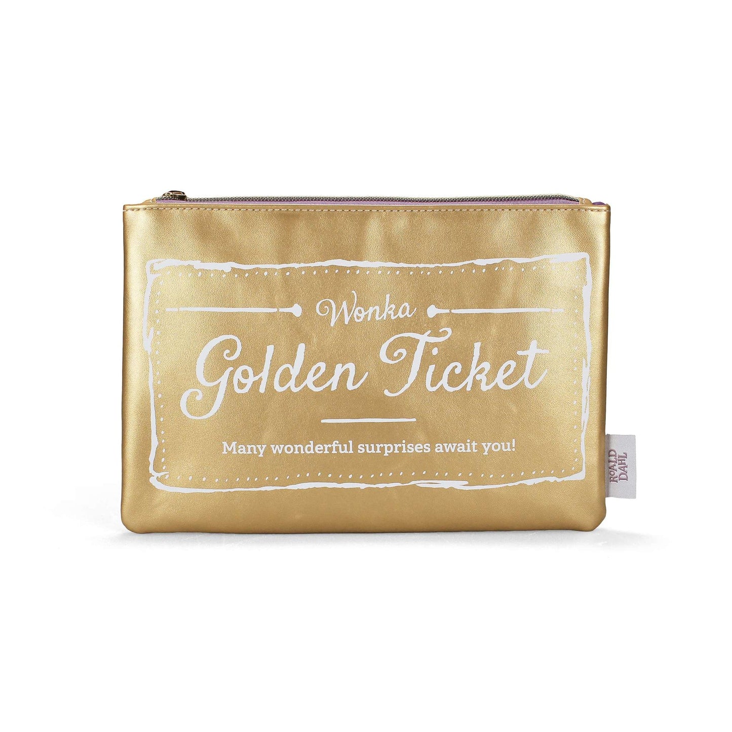 Pochette Roald Dahl - Charlie Golden Ticket 16 x 24 cm