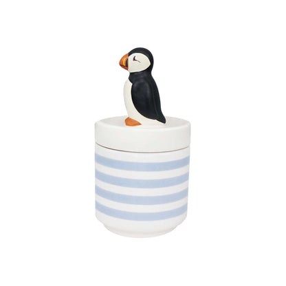 Boîte à bijoux en céramique Macareux RSPB