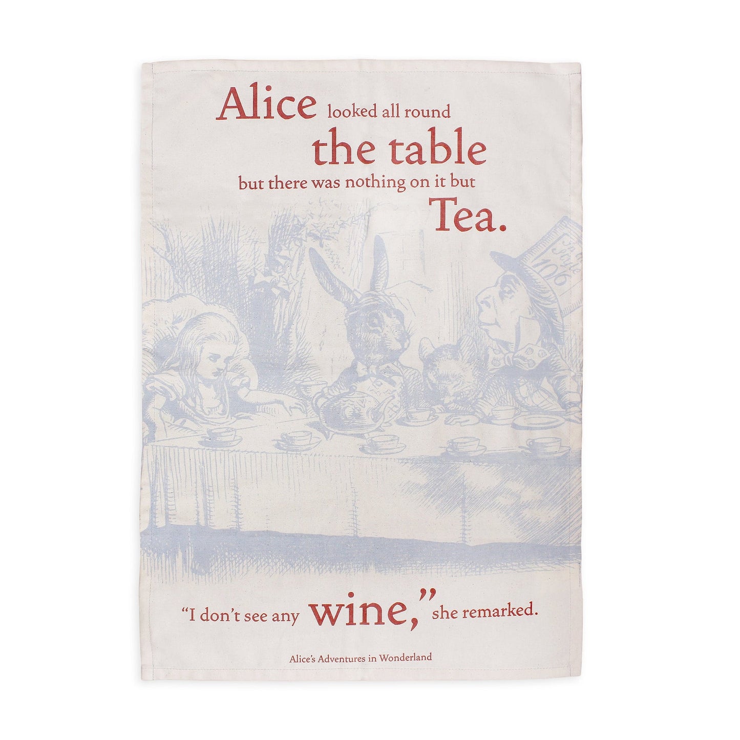 Geschirrtuch Alice im Wunderland - Alice
