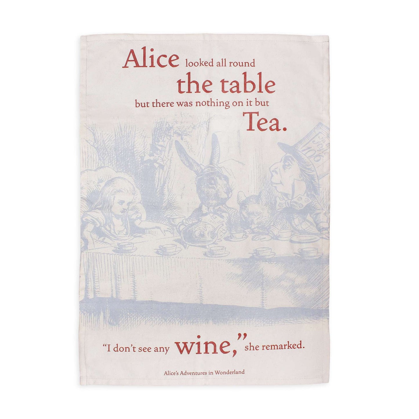 Geschirrtuch Alice im Wunderland - Alice