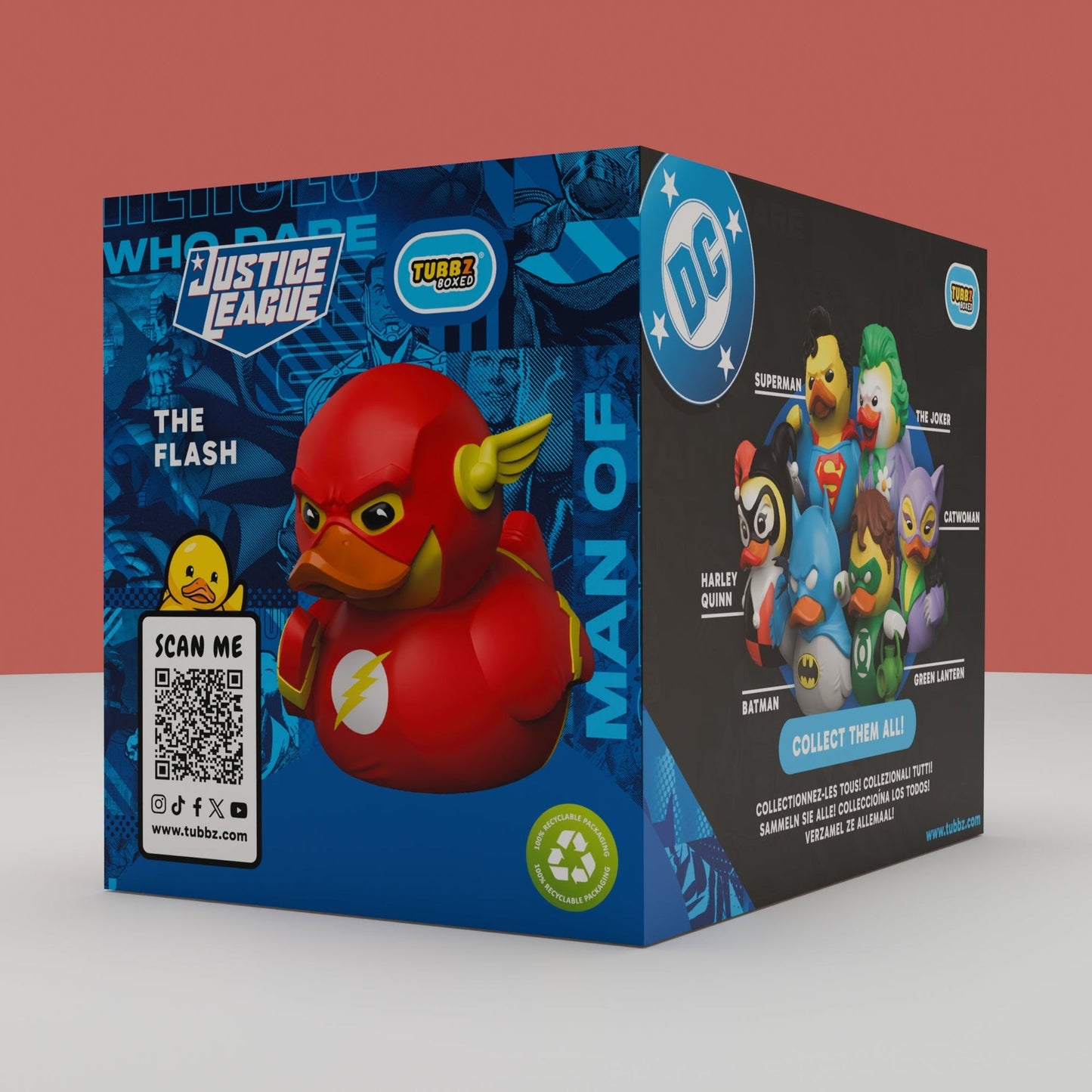 DC Comics Ente: The Flash TUBBZ (Boxed Edition) - VORBESTELLUNG