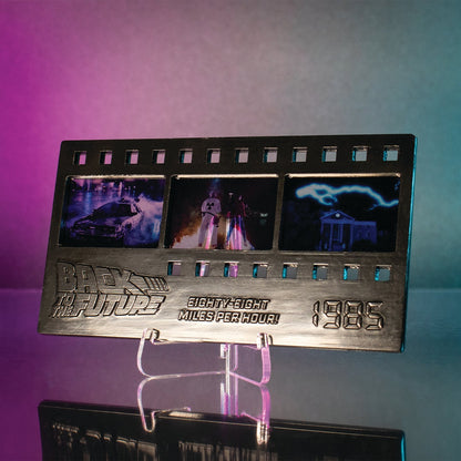 Film strip collector Retour vers le Futur - Metal