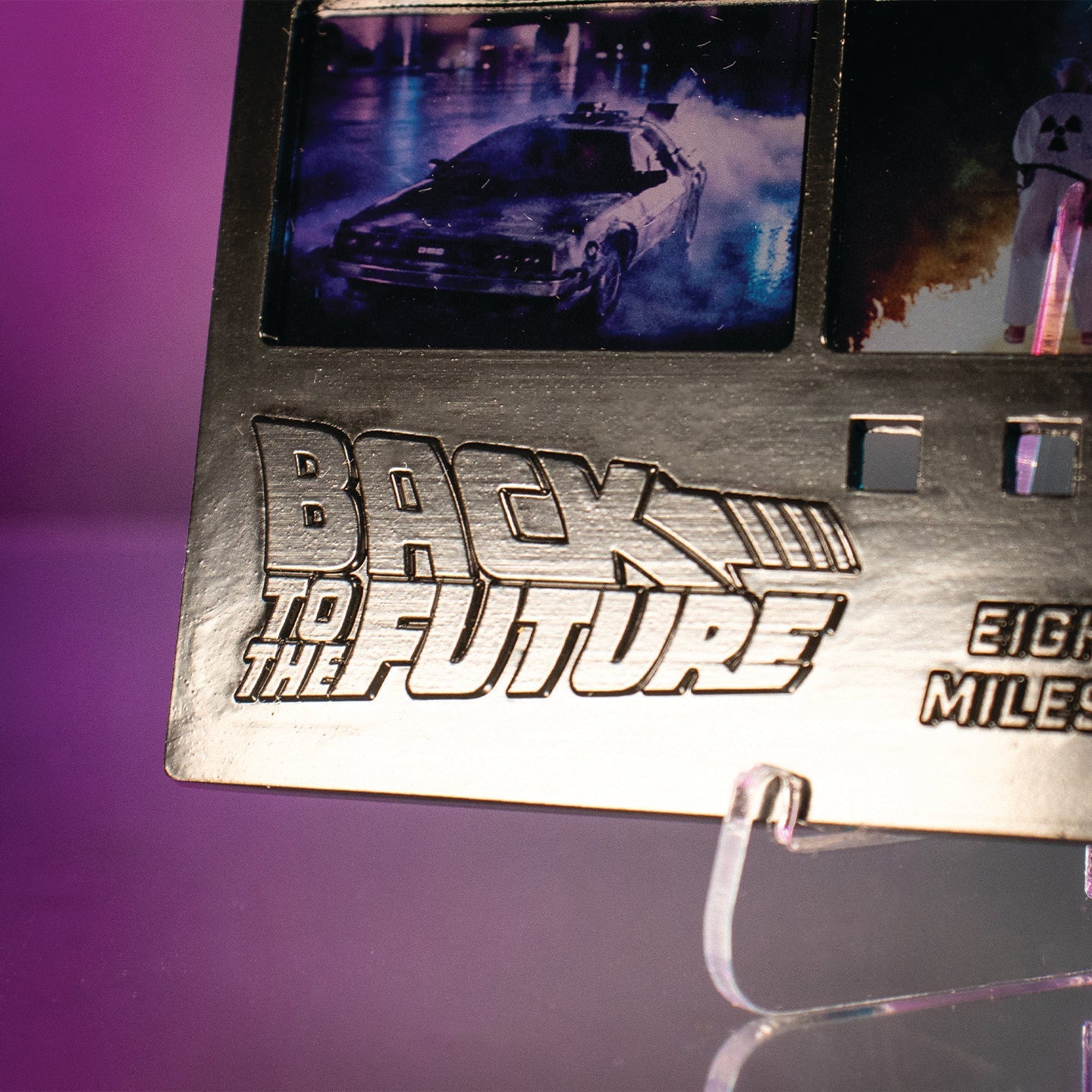 Film strip collector Retour vers le Futur - Metal