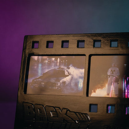 Film strip collector Retour vers le Futur - Metal