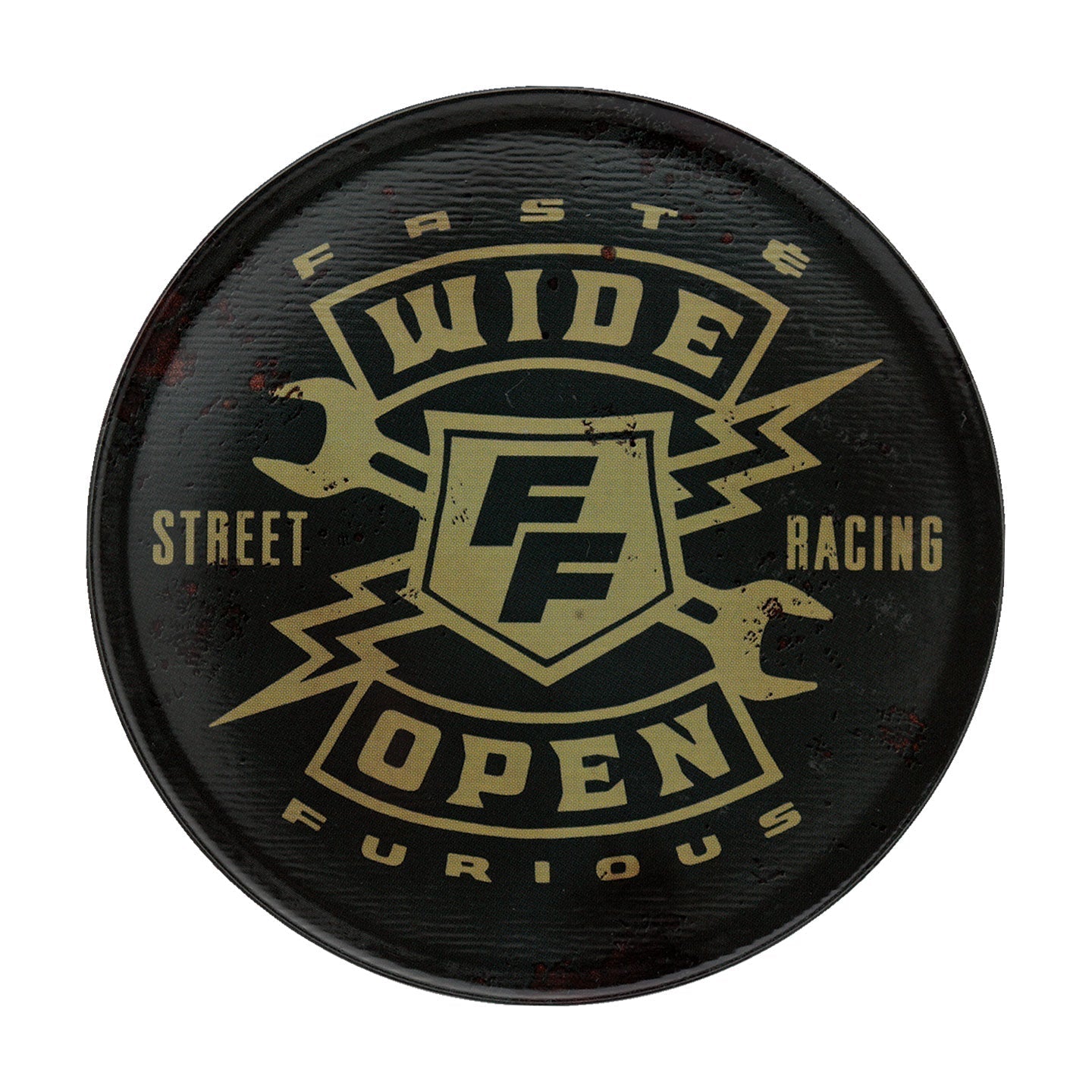 Sous-verres Fast & Furious - 4 Vintage Style