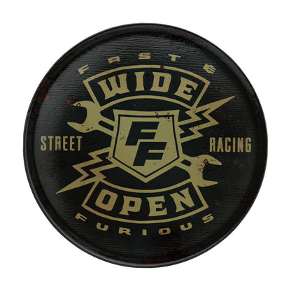 Sous-verres Fast & Furious - 4 Vintage Style