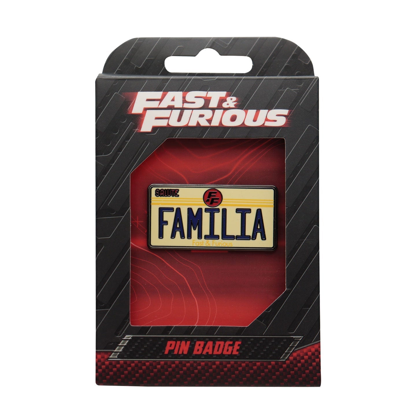 Pin's Fast & Furious - Familia License Plate