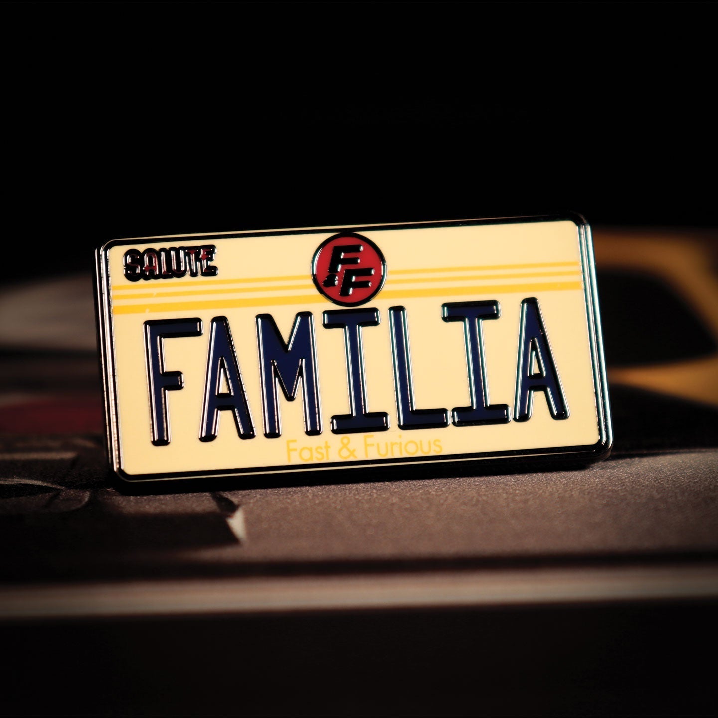 Pin's Fast & Furious - Familia License Plate