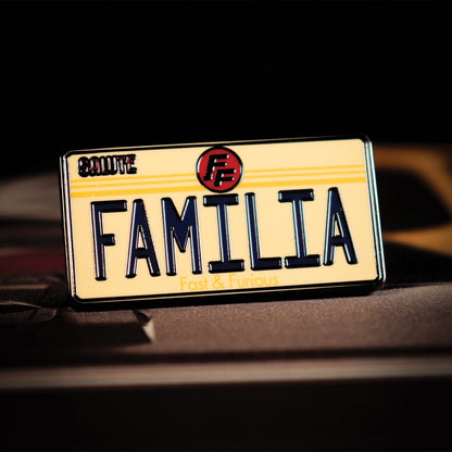 Pin's Fast & Furious - Familia License Plate