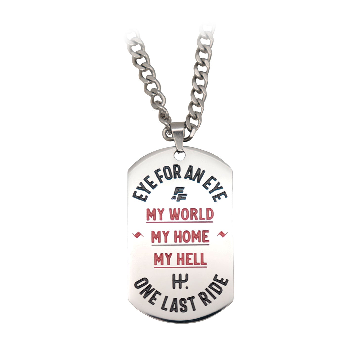 Objet collector Fast & Furious - Stainless Steel Dog Tag