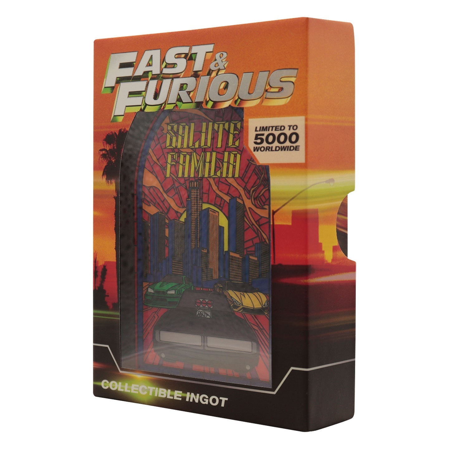 Lingot collector Fast & Furious - Stained Glass Style Metal