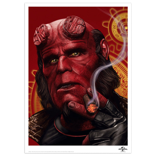 Affiche collector Hellboy