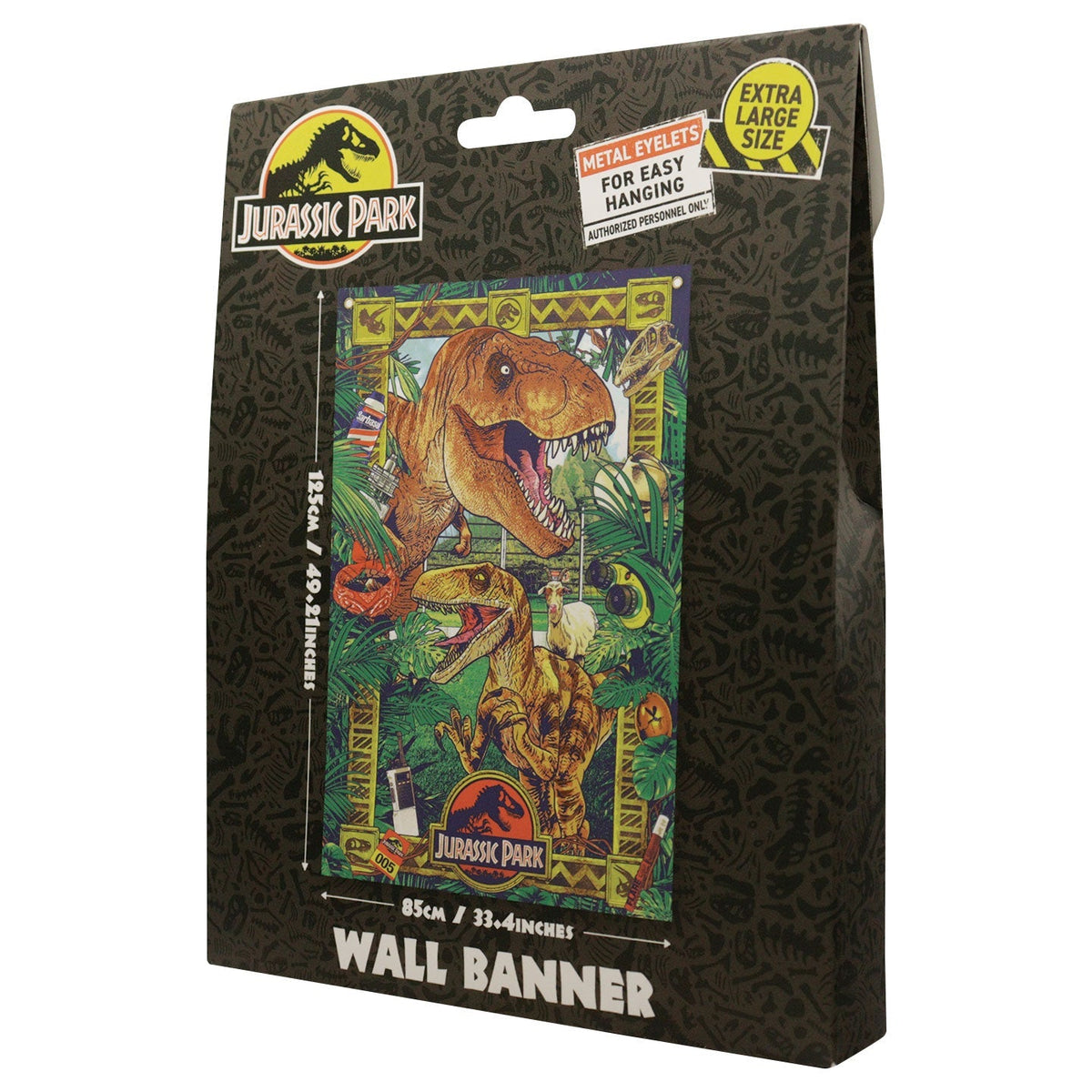 Bannière murale Jurassic Park