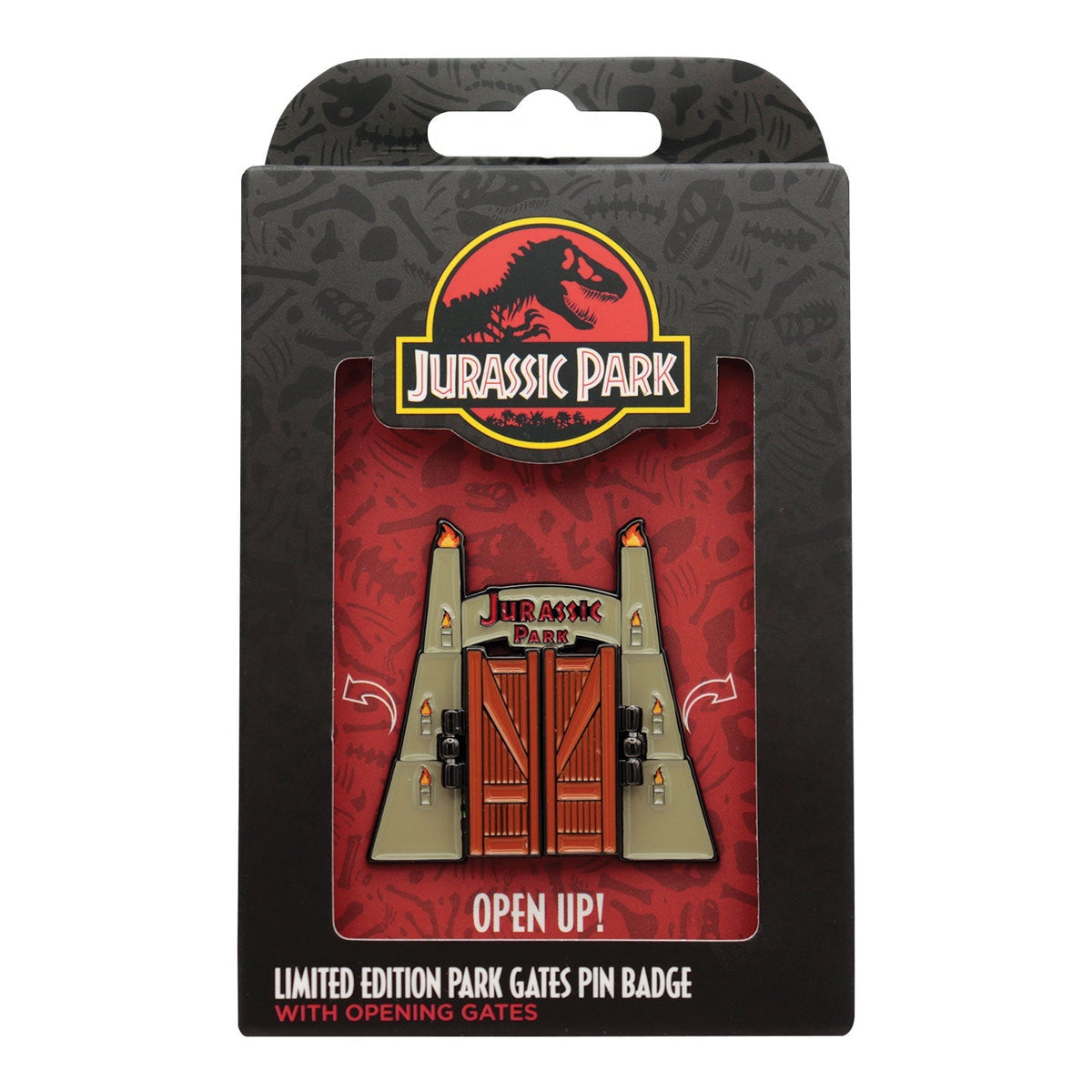 Pin's Jurassic Park - Gates Hinged