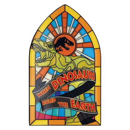 Lingot métal collector Jurassic Park - Stained Glass Style