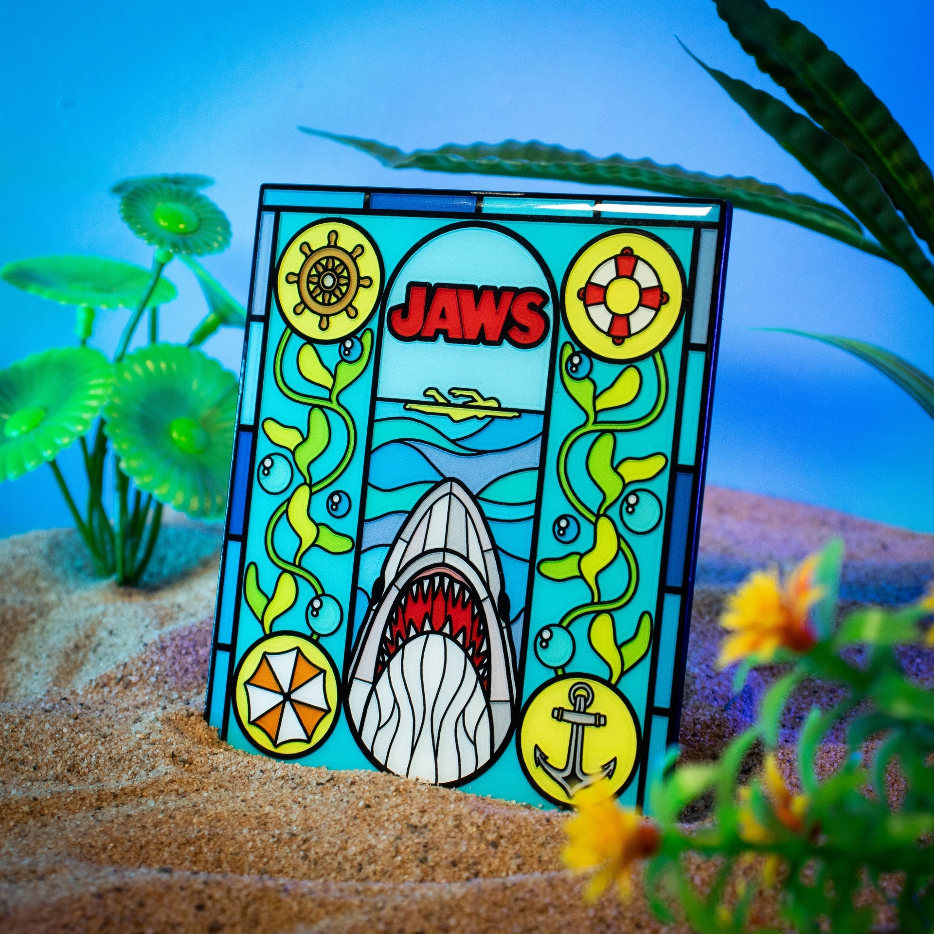 Lingot collector Les Dents de la Mer - Stained Glass Style
