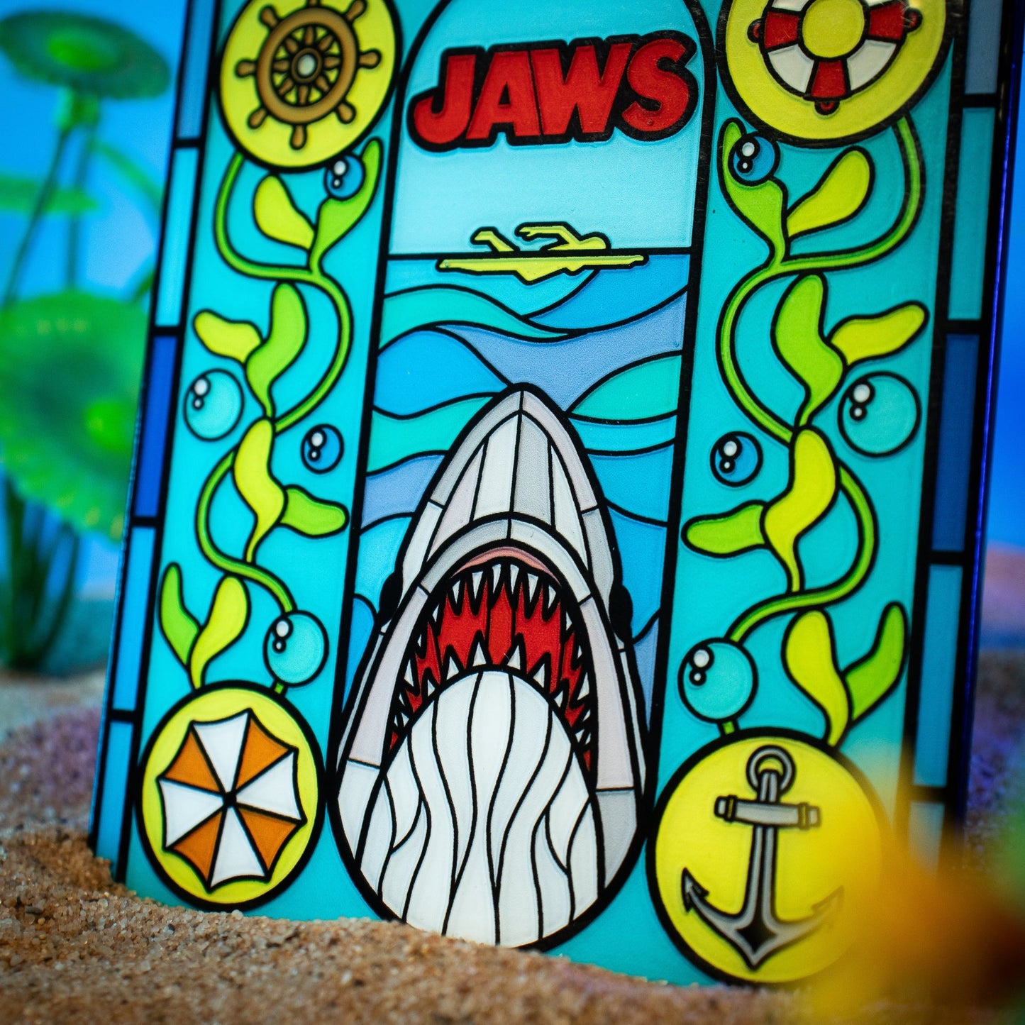 Lingot collector Les Dents de la Mer - Stained Glass Style