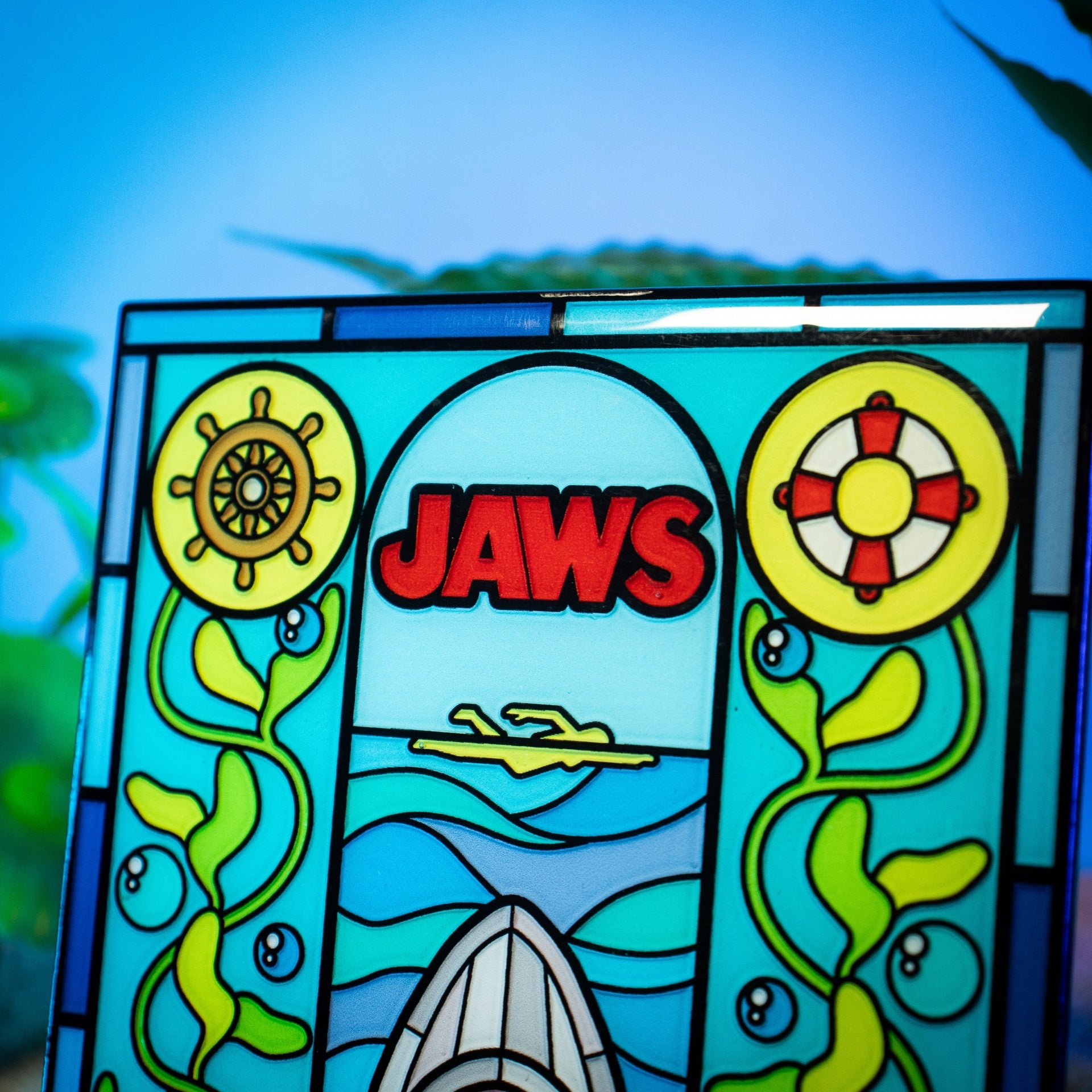 Lingot collector Les Dents de la Mer - Stained Glass Style