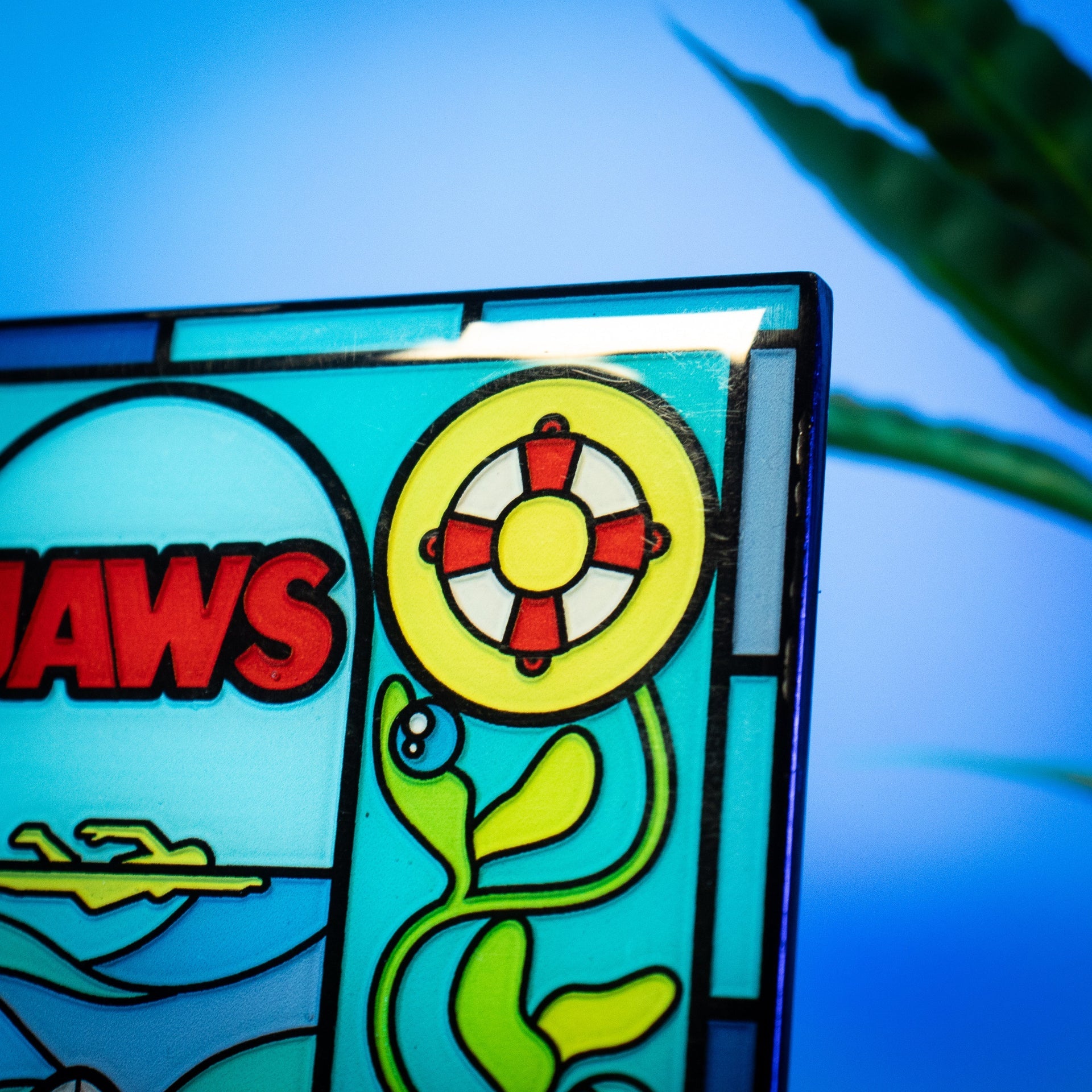 Lingot collector Les Dents de la Mer - Stained Glass Style