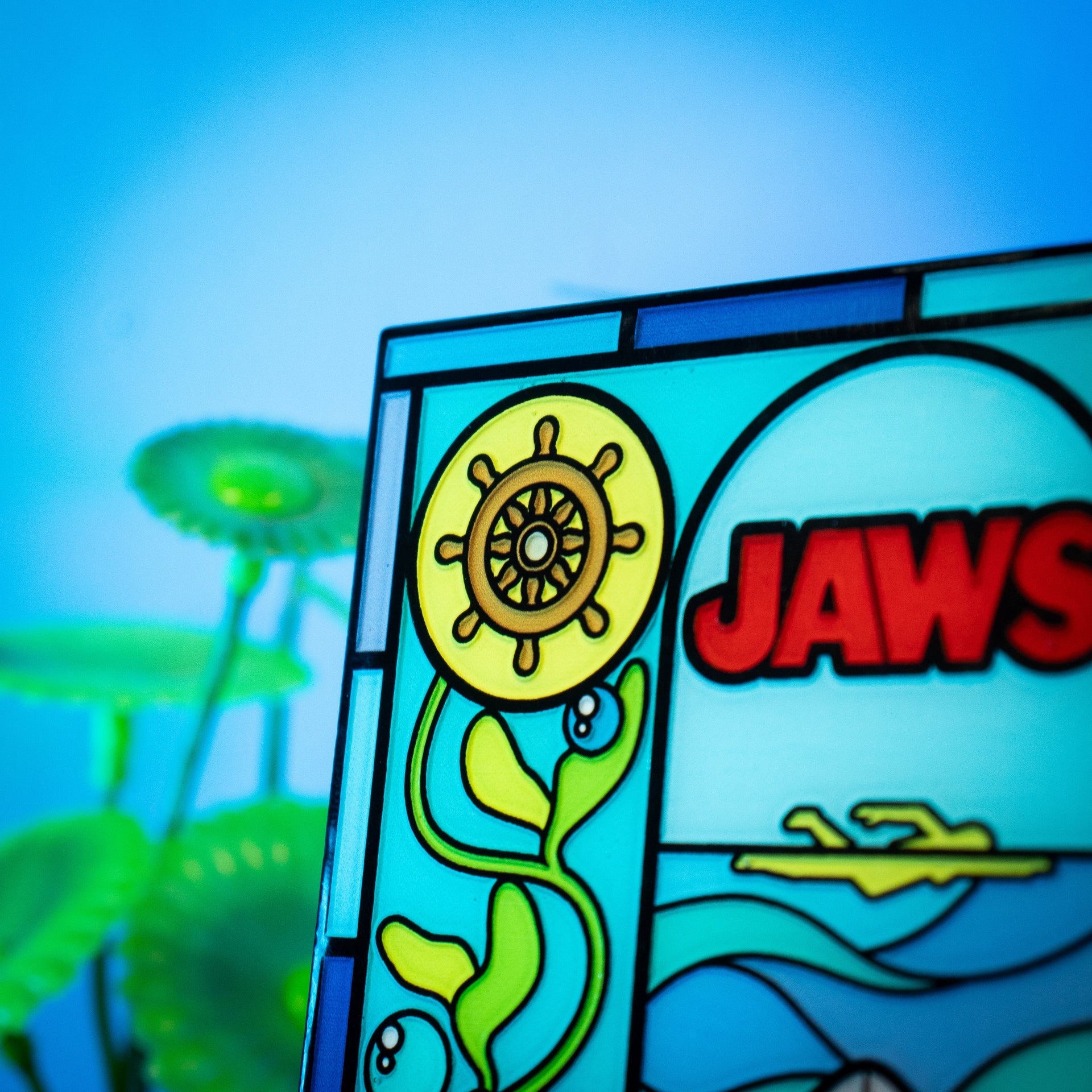 Lingot collector Les Dents de la Mer - Stained Glass Style