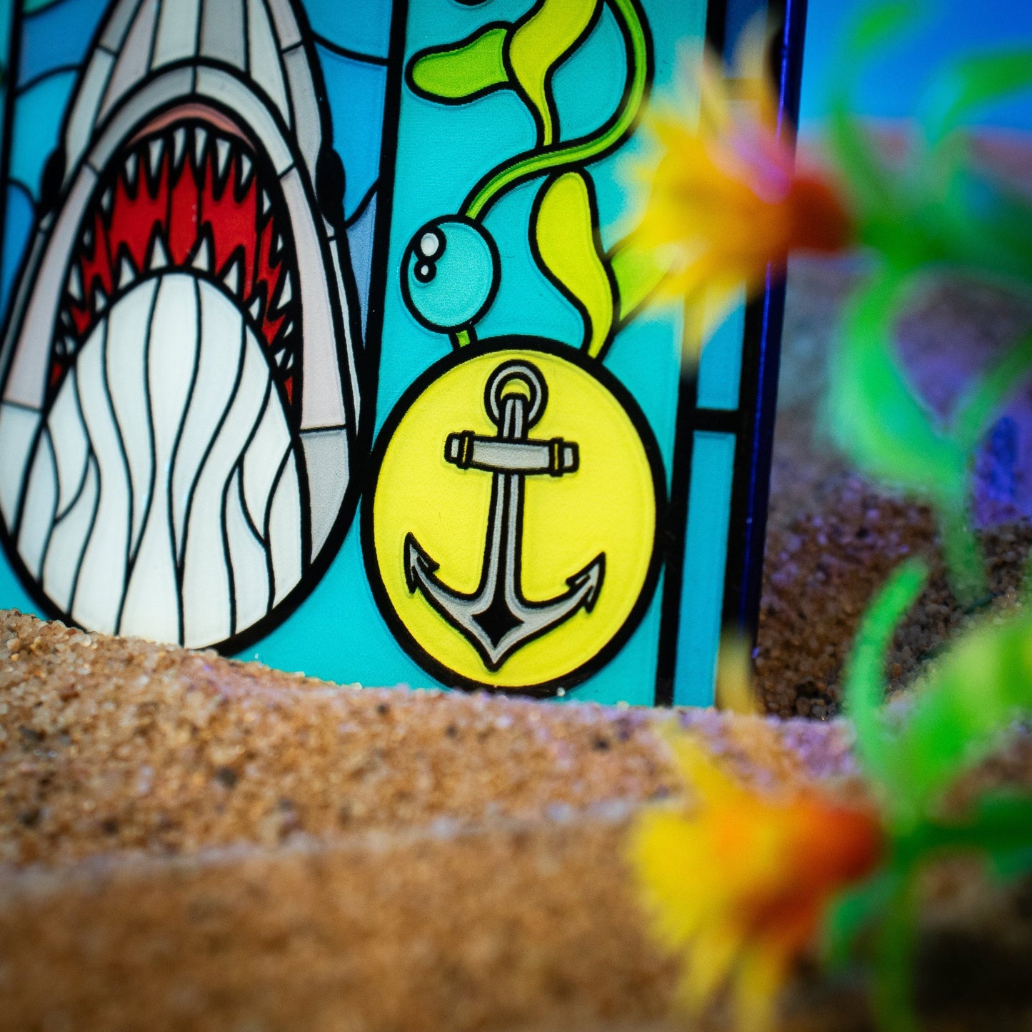Lingot collector Les Dents de la Mer - Stained Glass Style
