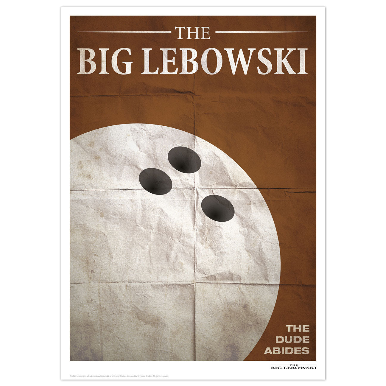 Affiche collector The - Big Lebowski