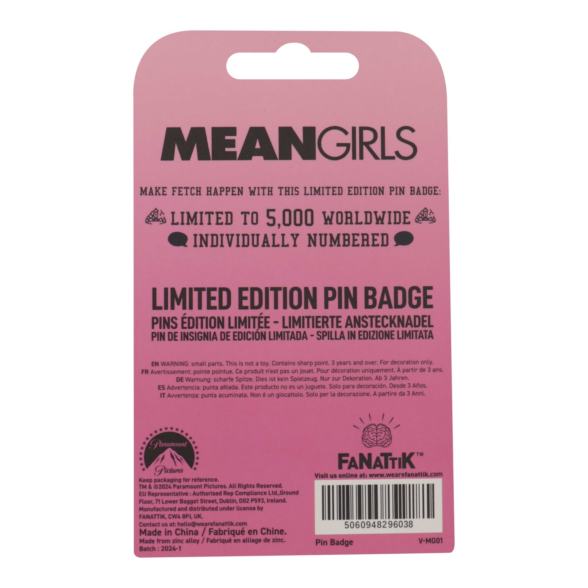 Pin's Mean Girls - That's So Fetch