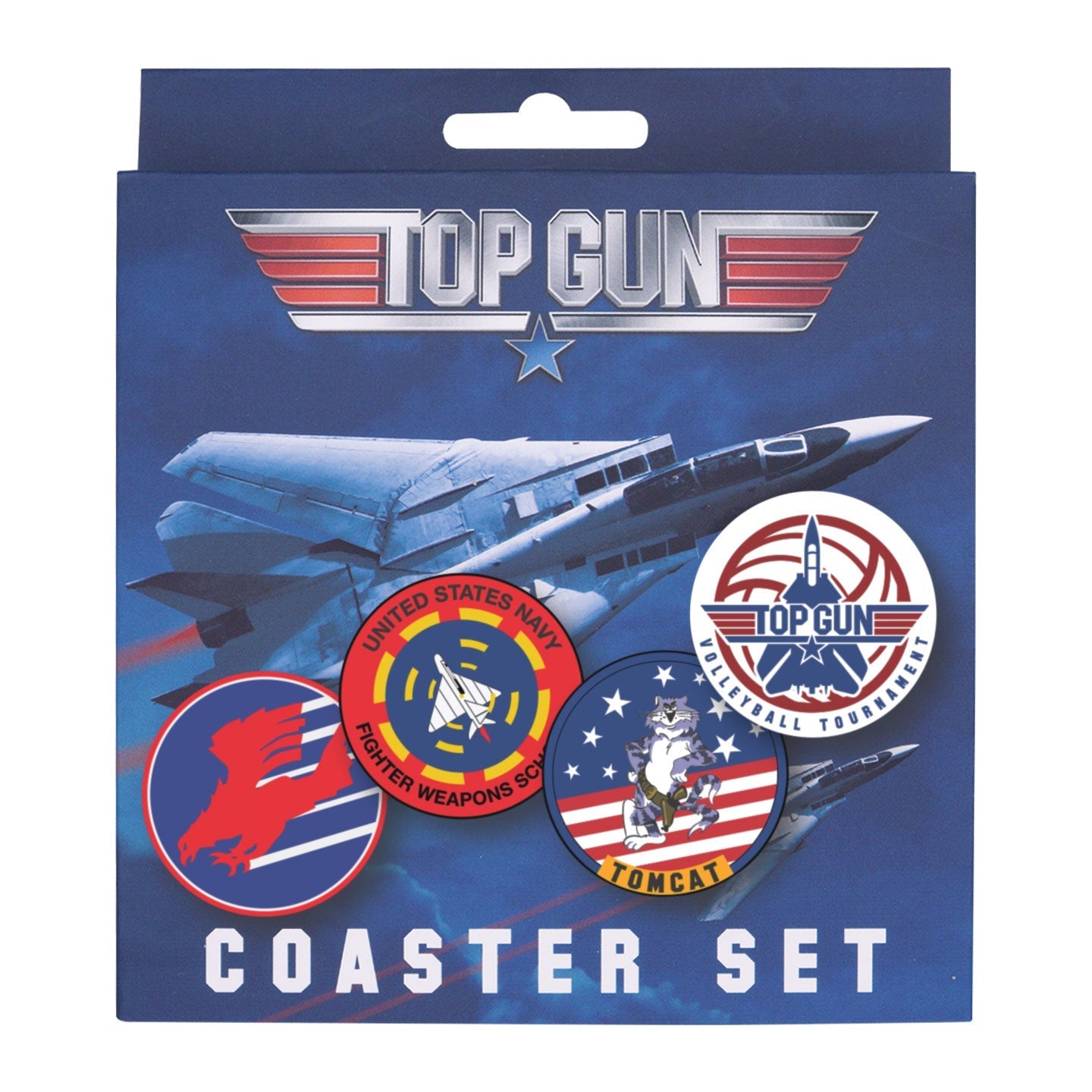 Sous-verres Top Gun - Set of Four Printed Coasters