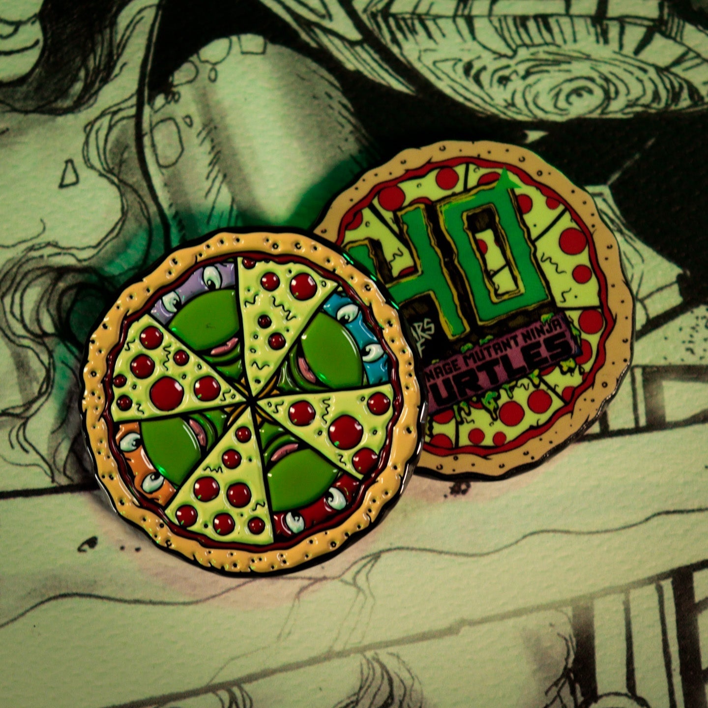 Collectible Coin Ninja Turtles - Pizza (Limited Edition) 