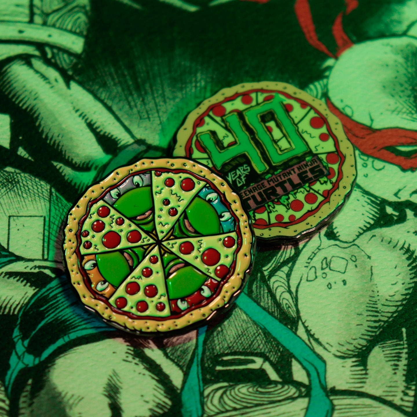 Collectible Coin Ninja Turtles - Pizza (Limited Edition) 