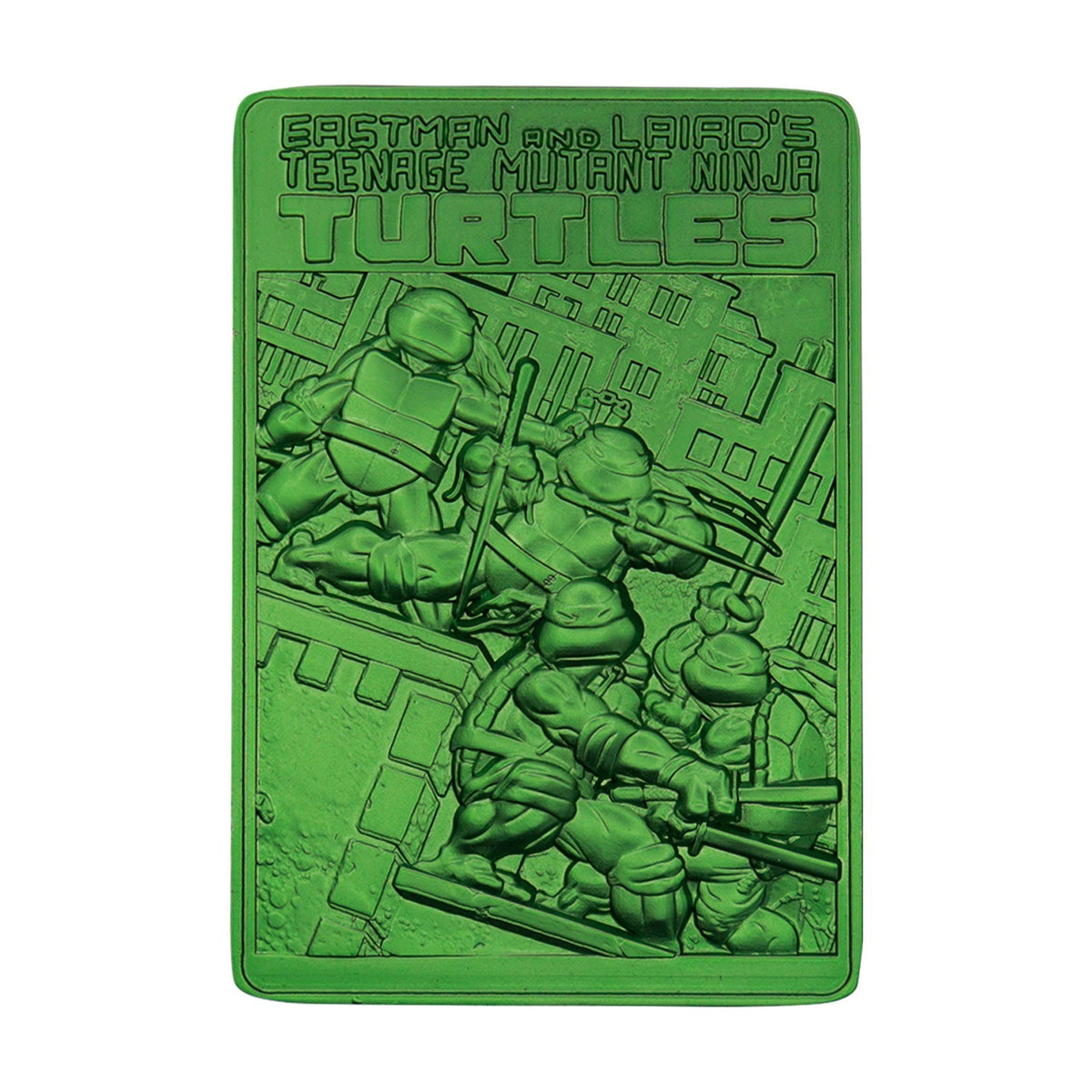 Lingot collector Tortues Ninja - 40th Anniversary Green