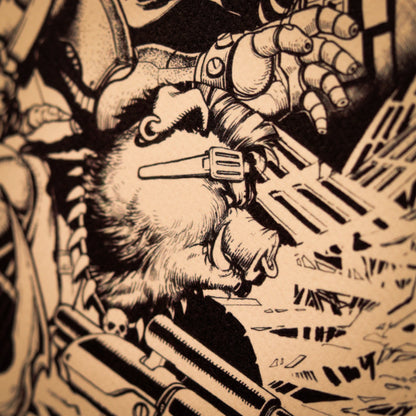 Teenage Mutant Ninja Turtles – Limited Edition Comic Art Print
