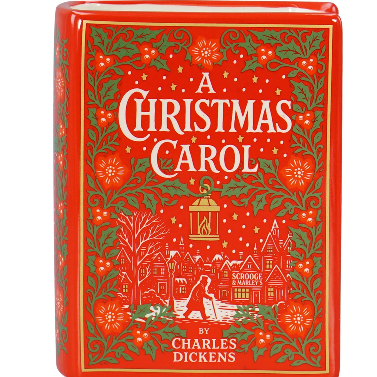 Pot en céramique Un chant de Noël 14 cm