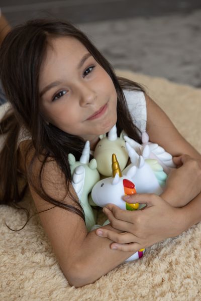 Veilleuse Licorne Rose