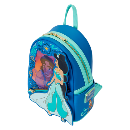 ALADDIN – Prinzessin Jasmine – LoungeFly Mini-Lentikular-Rucksack