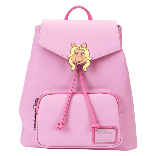 the muppets miss piggy drawstring mini backpack