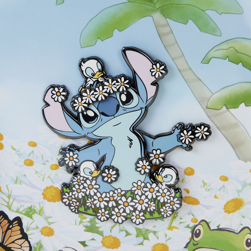 LILO AND STITCH – Springtime Stitch – 8 cm Pins Loungefly