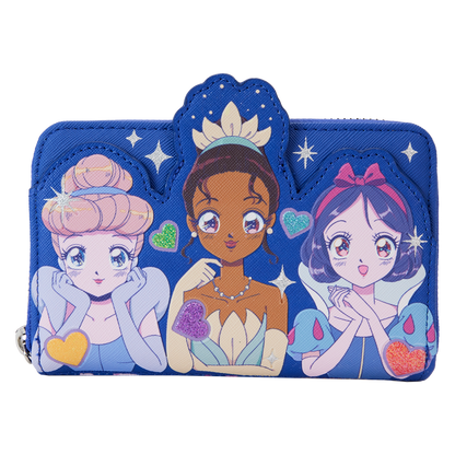 DISNEY PRINCESS – Manga-Stil – LoungeFly-Geldbörse