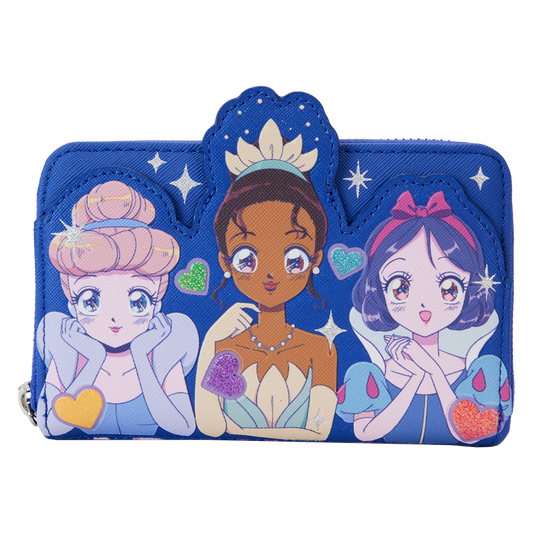 Portefeuille Princesses Disney - Style Manga