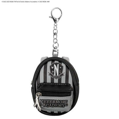 Porte-clés Pochette Noir Académie Nevermore