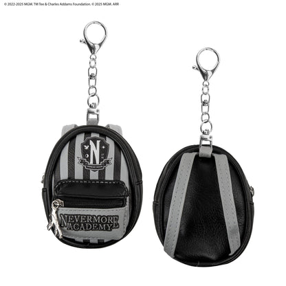 Porte-clés Pochette Noir Académie Nevermore