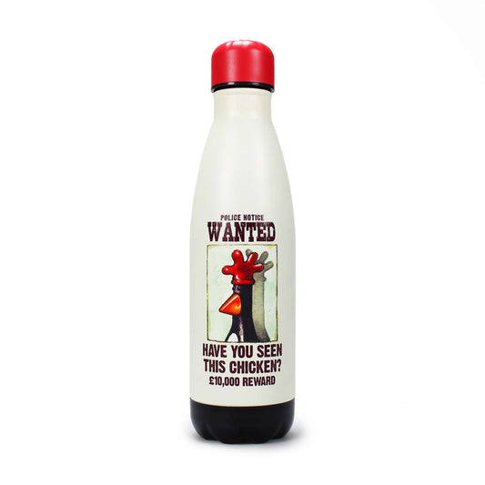 Wallace & Gromit Metall-Trinkflasche – Gesucht 500 ml