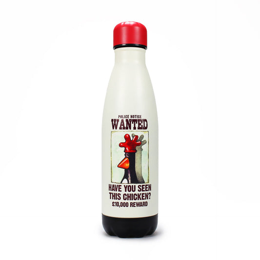Wallace & Gromit Metall-Trinkflasche – Gesucht 500 ml