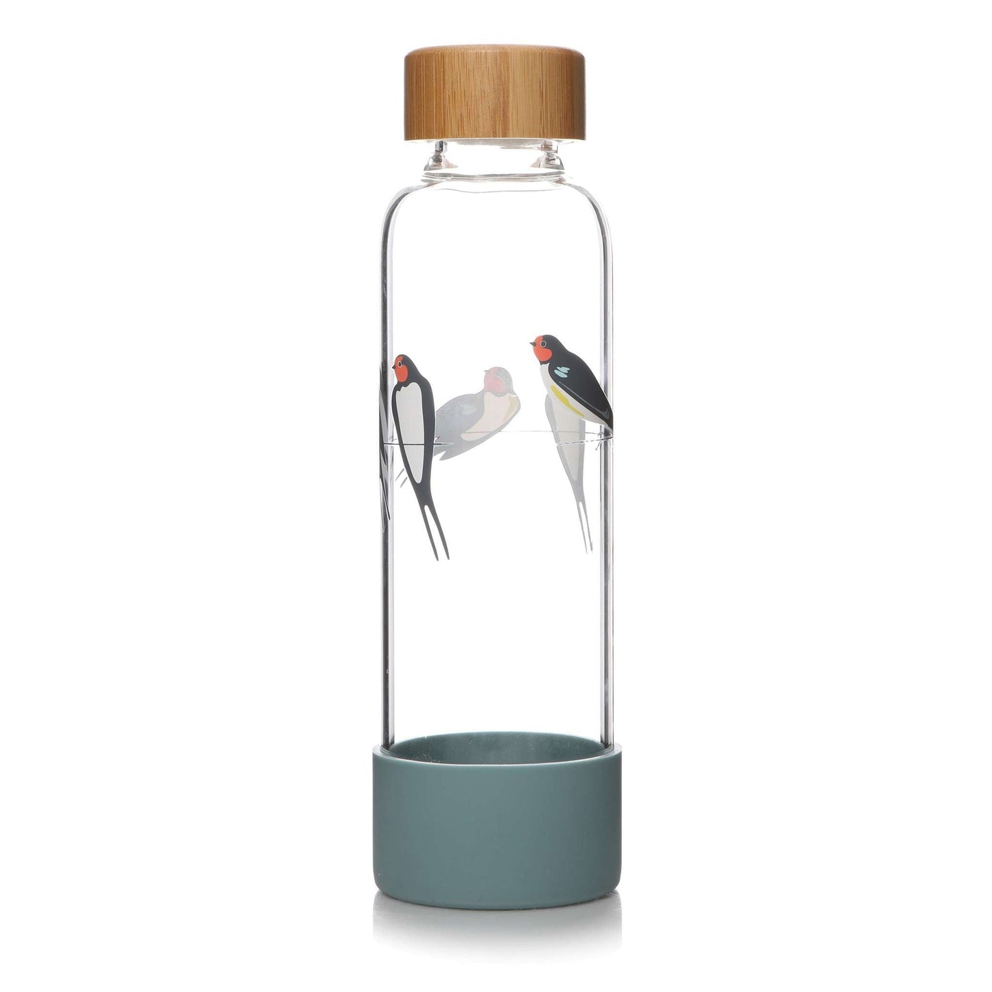 Gourde en verre RSPB - hirondelles 500 ml