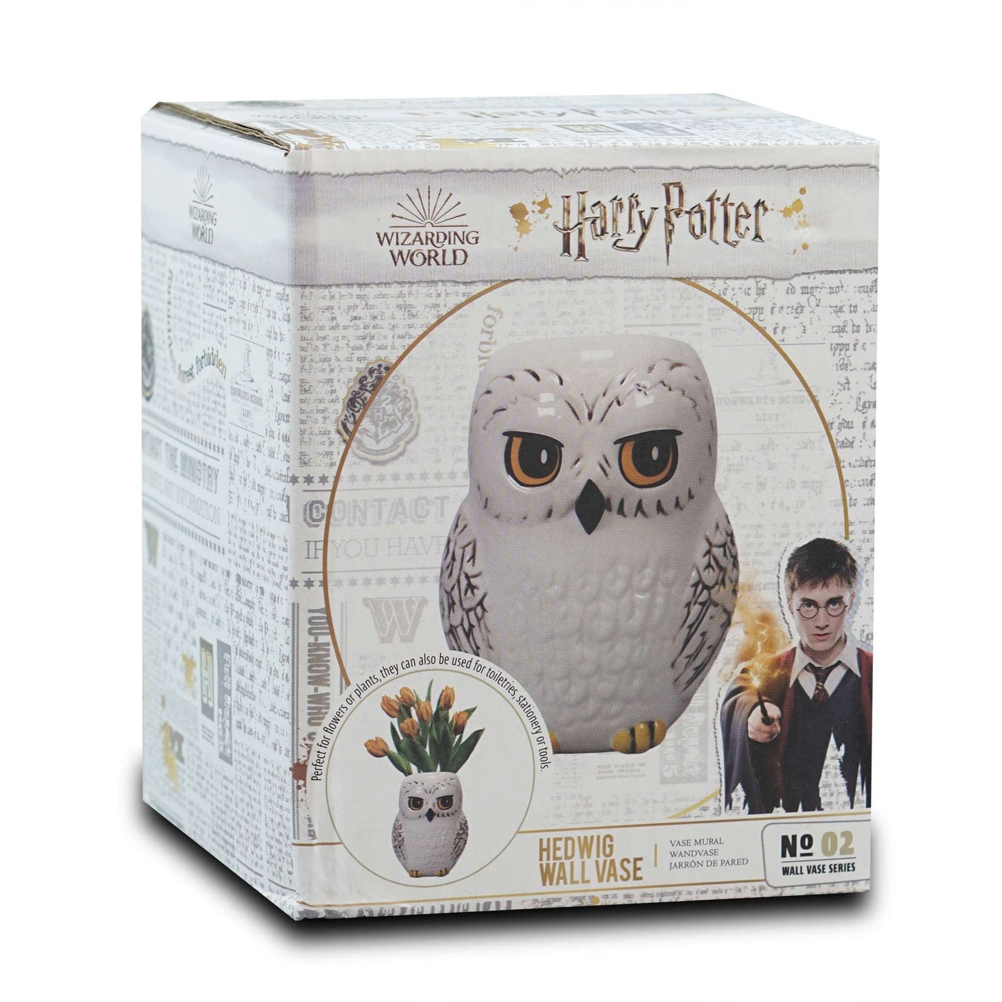 Vase Harry Potter - Mural Hedwige