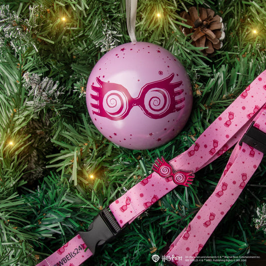 Halskette & Anstecker Luna Lovegood Weihnachtskapsel