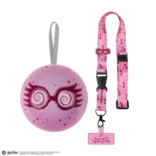 Halskette & Anstecker Luna Lovegood Weihnachtskapsel