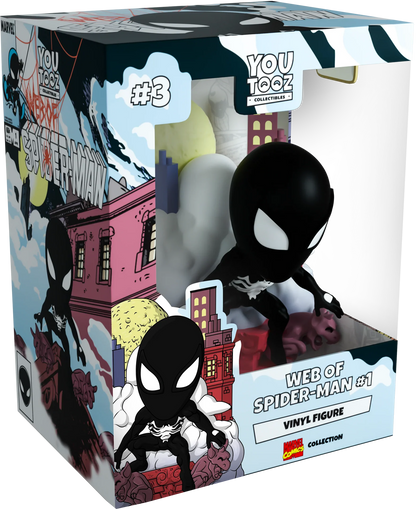 Marvel Vinyl Diorama SpiderMan Web of Spider-Man #1 Youtooz